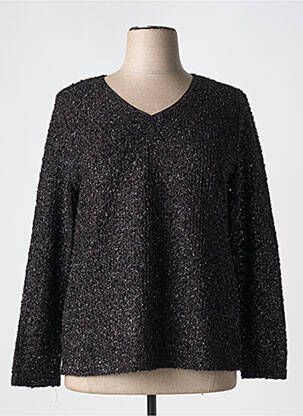 Top elasticitate mâneci lungi negru FRED SABATIER femeie