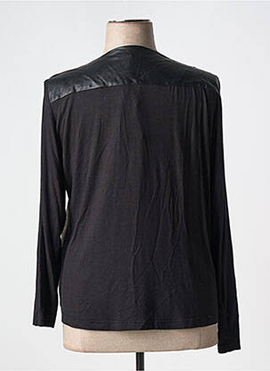 Top elasticitate mâneci lungi negru FRED SABATIER femeie