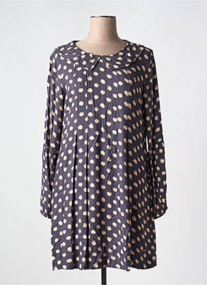Rochie scurtă mâneci lungi mâneci lungi gri AGATHE & LOUISE femeie