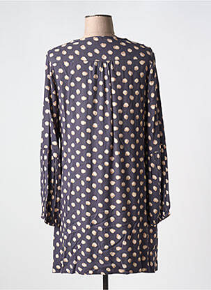 Rochie scurtă mâneci lungi mâneci lungi gri AGATHE & LOUISE femeie