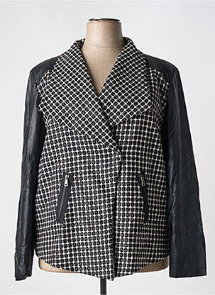 Geci din piele ecologică negru FRED SABATIER femeie