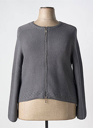 Vestă cu mâneci lungi gri MARBLE femeie