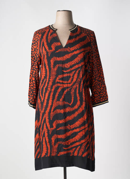 Rochie midi portocaliu FRED SABATIER femeie