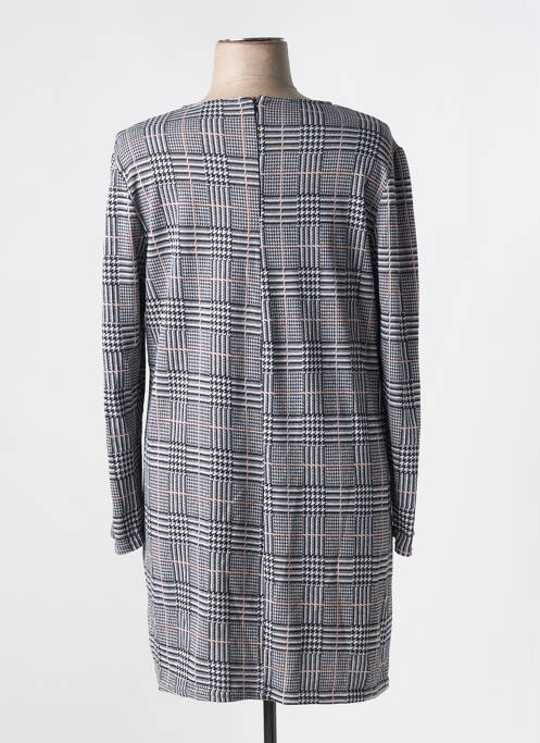 Rochie scurtă gri PLURIELLES femeie