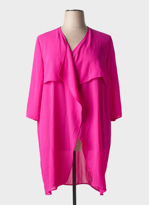 Vestă cu mâneci lungi roz TINTA STYLE femeie