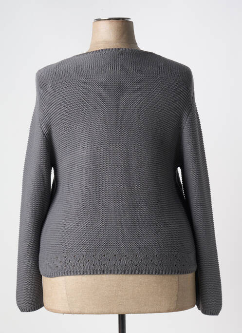 Vestă cu mâneci lungi gri MARBLE femeie