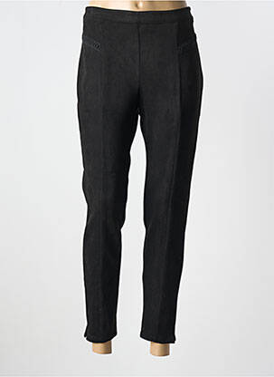 Pantalon slim talie înaltă talie înaltă negru FRED SABATIER femeie