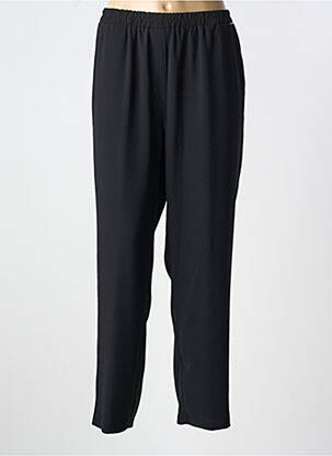 Pantalon drept țesătură crep mărime normală negru FRED SABATIER femeie