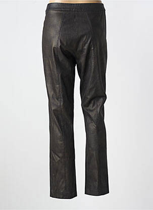 Pantalon slim elasticitate mărime normală maro JEAN DELFIN femeie