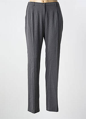 Pantalon slim talie înaltă talie înaltă gri GUY DUBOUIS femeie