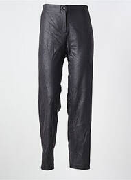 Pantalon slim talie elastică mărime normală negru GUY DUBOUIS femme