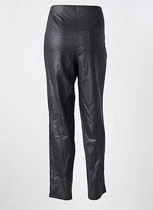 Pantalon slim talie elastică mărime normală negru GUY DUBOUIS femeie