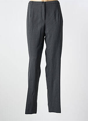 Pantalon slim talie înaltă talie înaltă gri GUY DUBOUIS femeie
