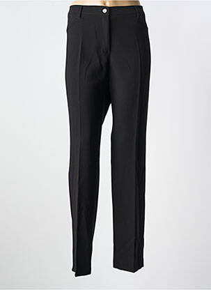 Pantalon slim mărime normală mărime normală negru DIVAS femeie