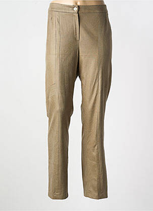 Pantalon slim verde JEAN DELFIN femeie