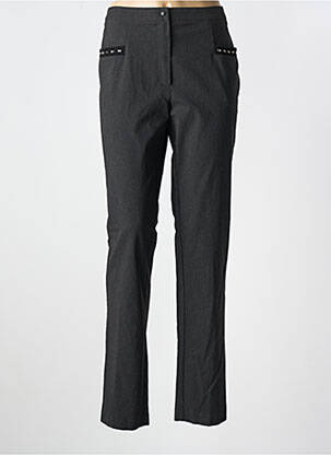 Pantalon slim mărime normală mărime normală gri TELMAIL femeie