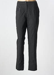 Pantalon slim talie elastică mărime normală gri TELMAIL femeie