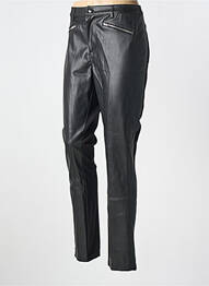 Pantalon slim mărime normală mărime normală negru JULIE GUERLANDE femme