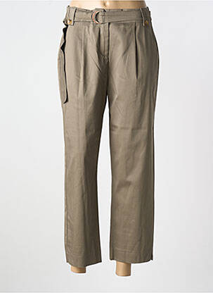 Pantalon 7/8 maro FRED SABATIER femeie