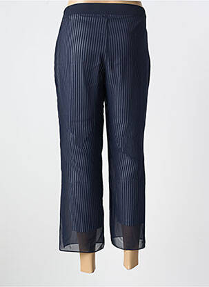 Pantalon 7/8 talie cu cleme mărime normală albastru MERI & ESCA femeie