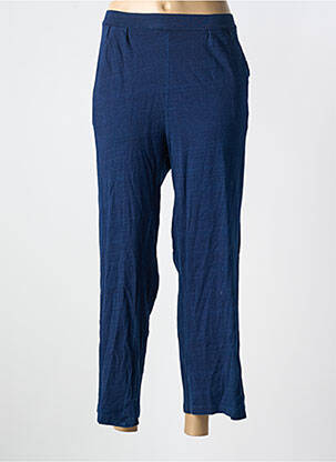 Pantalon 7/8 elasticitate mărime normală albastru L'ATELIER D'ANNA femeie