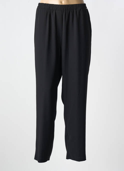 Pantalon drept talie elastică mărime normală negru FRED SABATIER femme