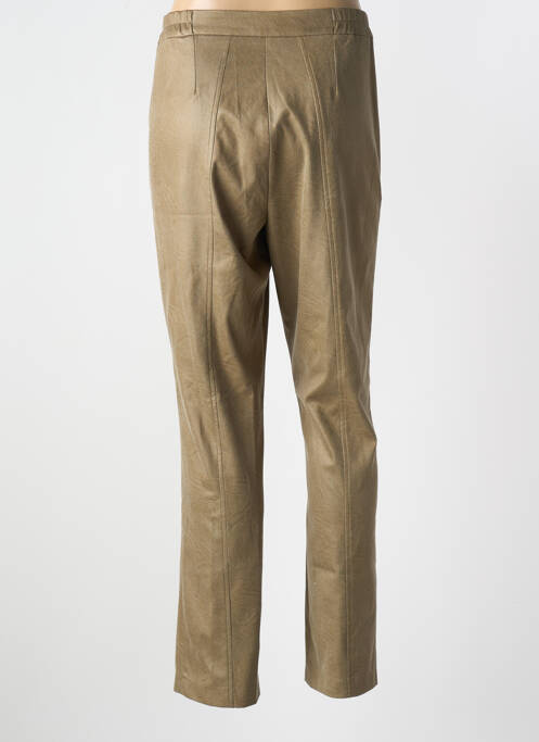 Pantalon slim verde JEAN DELFIN femeie