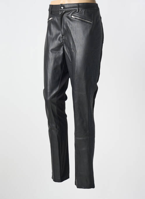 Pantalon slim negru JULIE GUERLANDE femeie