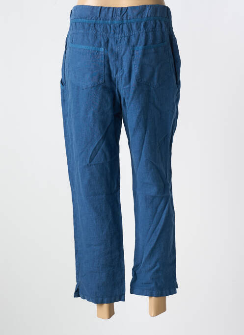 Pantalon 7/8 talie elastică mărime normală albastru MERI & ESCA femme