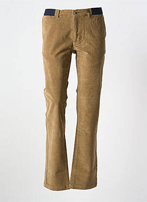 Pantalon chino elasticitate mărime normală maro COFOX bărbat