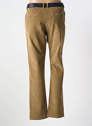 Pantalon chino elasticitate mărime normală maro COFOX bărbat