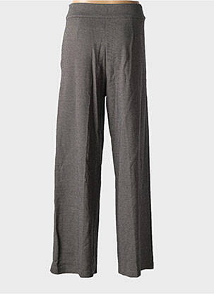 Pantalon evazat talie cu cleme talie înaltă gri SURKANA femeie