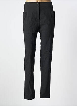 Pantalon slim talie înaltă talie înaltă negru TELMAIL femeie