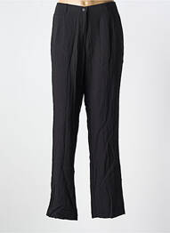 Pantalon drept țesătură crep mărime normală negru JEAN GABRIEL femme