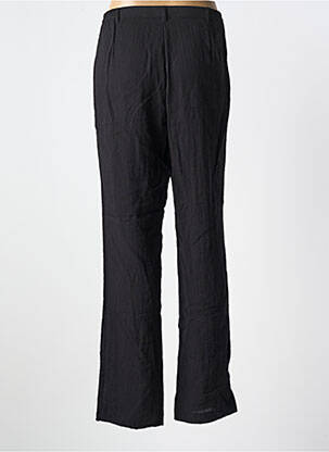 Pantalon drept țesătură crep mărime normală negru JEAN GABRIEL femeie