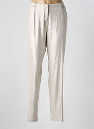 Pantalon slim talie elastică mărime normală argintiu MERI & ESCA femme
