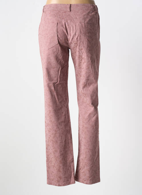 Blugi cu croială dreaptă roz EL INTERNATIONALE femeie