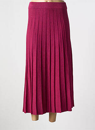 Fustă lungă roșu MARBLE femeie