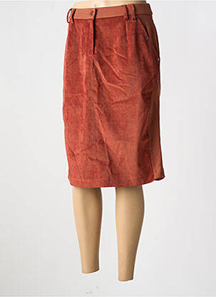 Fustă midi portocaliu MERI & ESCA femeie