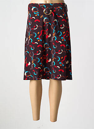 Fustă midi maro SURKANA femeie