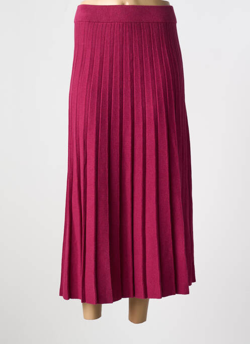 Fustă lungă roșu MARBLE femeie