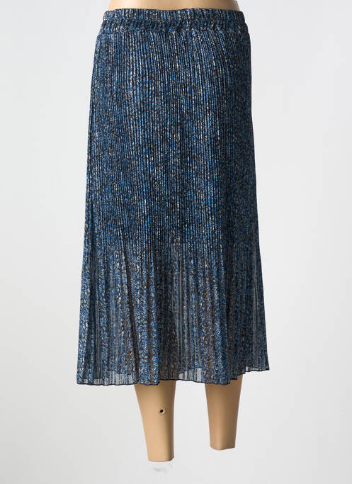 Fustă midi albastru COULEURS DU TEMPS femeie