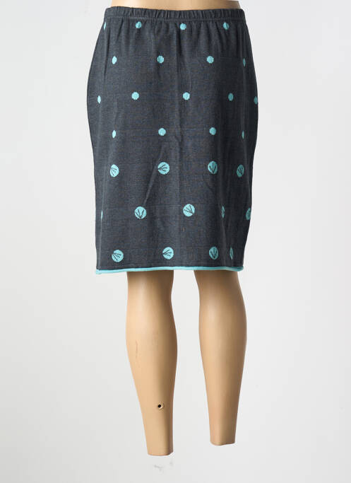 Fustă midi gri TELMAIL femeie