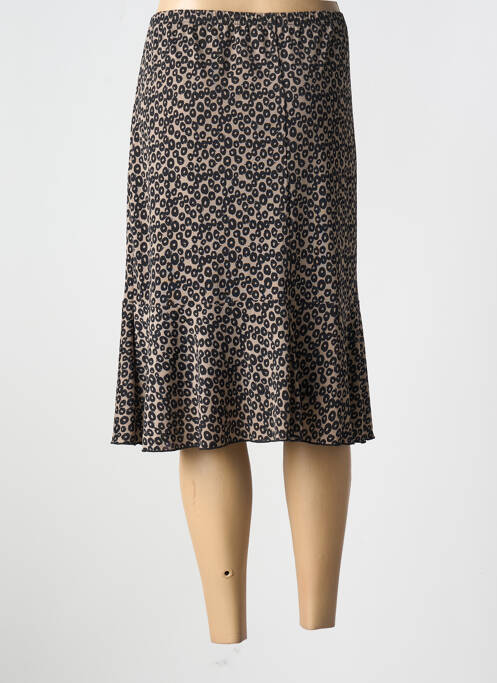 Fustă midi negru TELMAIL femeie