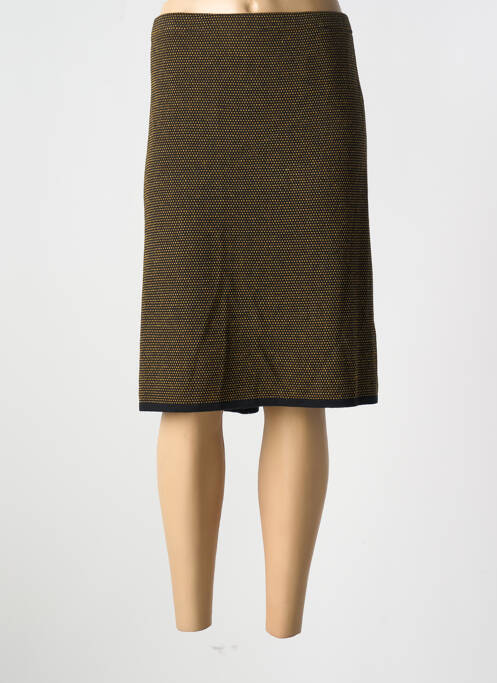 Fustă midi galben PLURIELLES femeie