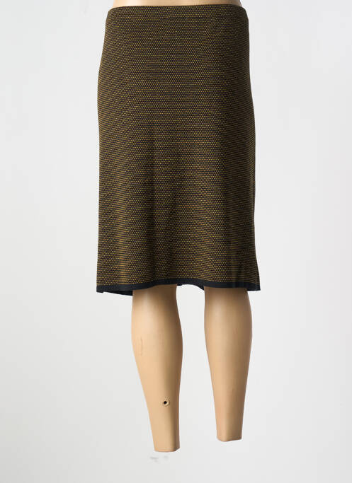 Fustă midi galben PLURIELLES femeie