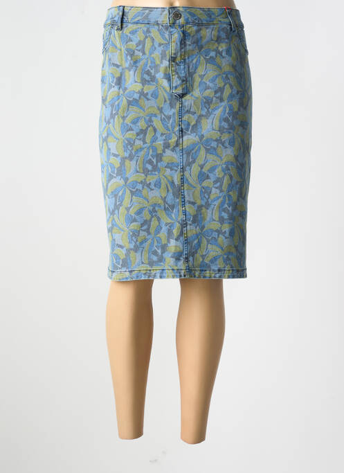 Fustă midi albastru CONCEPT K femeie