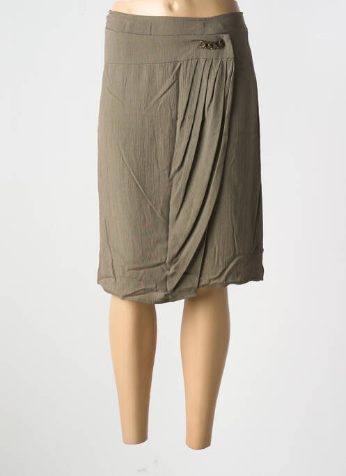 Fustă midi verde JEAN DELFIN femeie