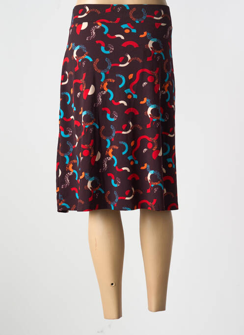 Fustă midi maro SURKANA femeie