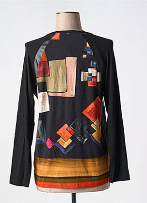 Tricou mâneci lungi mâneci lungi negru FRED SABATIER femeie